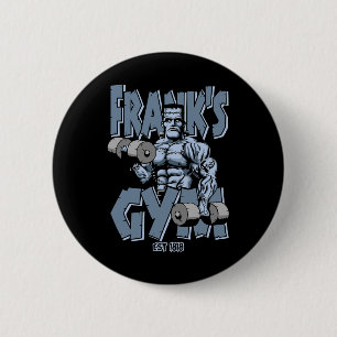 Frankenstein Gym Funny Bodybuilding Fitness Workou Knapp