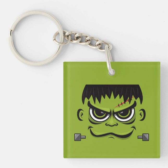 Frankenstein Halloween Ansikte (Framsidan)