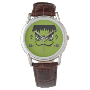 Frankenstein Halloween Ansikte Armbandsur