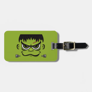 Frankenstein Halloween Ansikte Bagagebricka