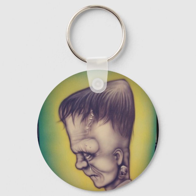 Frankenstein Keychain Nyckelring (Framsida)