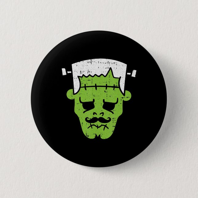 Frankenstein Lazy Halloween Costume Horror Movie M Knapp (Framsida)