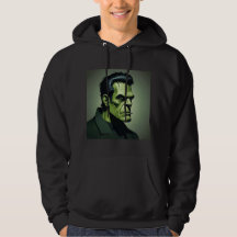frankenstein manar black hoodie