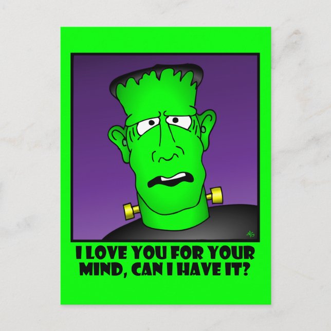 FRANKENSTEIN MIND-2 VYKORT (Framsida)