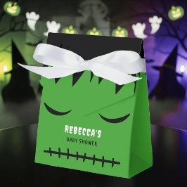 Frankenstein Monster Halloween Baby Shower Presentaskar