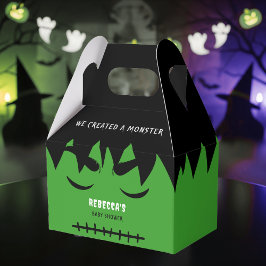 Frankenstein Monster Halloween Baby Shower Presentaskar