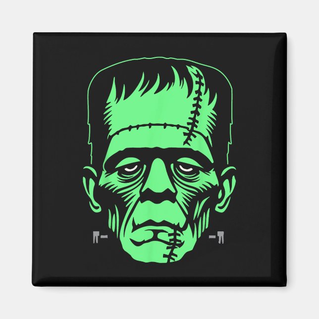 Frankenstein Monster Halloween Costume Magnet (Framsidan)