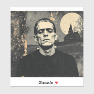 Frankenstein Monster Halloween Klistermärken