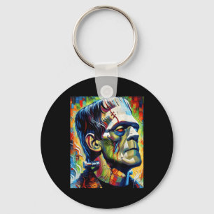 Frankenstein Monster och Bride Halloween Matching Nyckelring