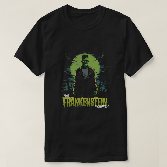 Frankenstein Monster T Shirt (Design framsida)