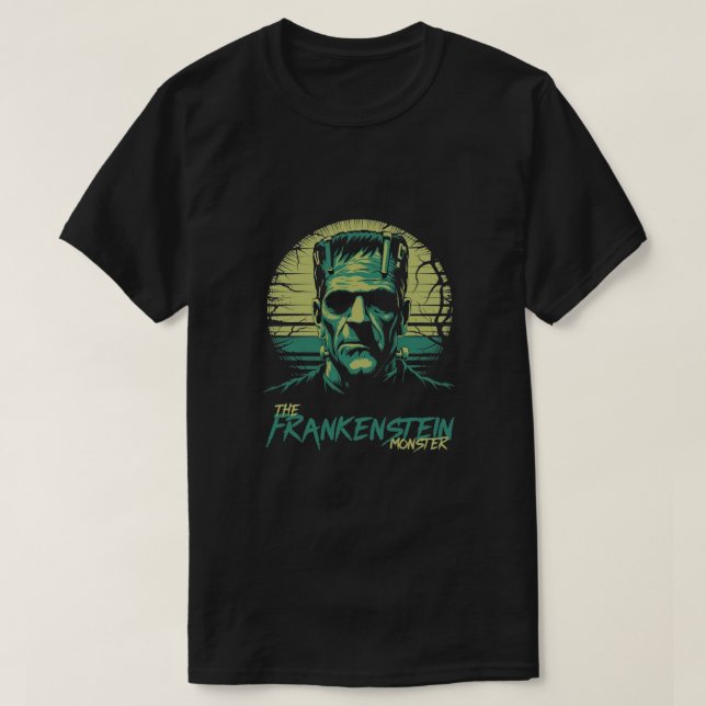 Frankenstein Monster T Shirt (Design framsida)
