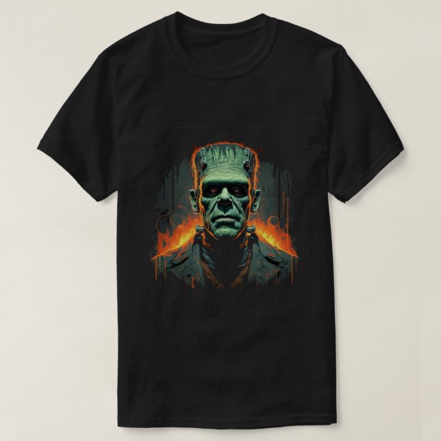 Frankenstein Monster T Shirt (Design framsida)