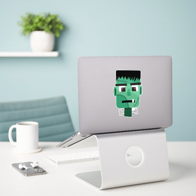Frankenstein Monsters chef Klistermärken (Laptop På Skrivbordet)