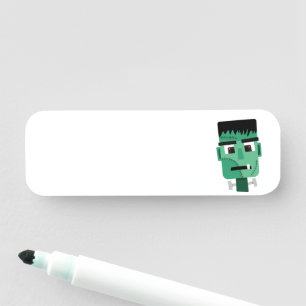 Frankenstein Monsters chef Namnbricka