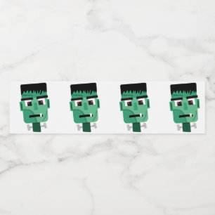 Frankenstein Monsters chef Vattenflaskor Etikett