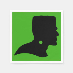 Frankenstein Monsters Silhouette Pappersservett