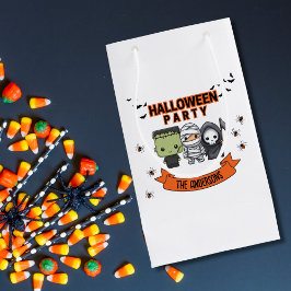 Frankenstein Mummy Grim Reaper Spooky Halloween