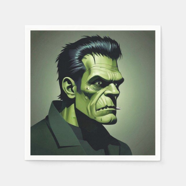 frankenstein napkins pappersservett (Framsidan)