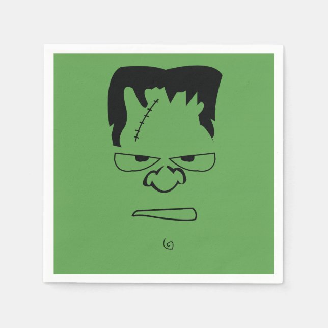 Frankenstein Napkins Pappersservett (Framsidan)