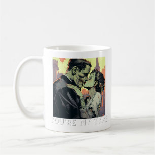 Frankenstein och brudgåvorna mugg