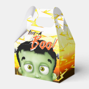Frankenstein Peek A Boo Monster Kids Party Presentaskar
