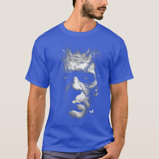 Frankenstein Porträtt Klassisk Halloween Monster H T Shirt