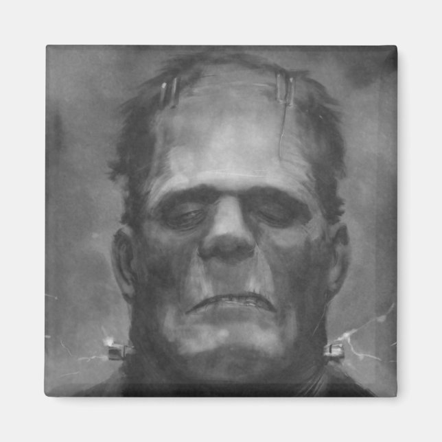 Frankenstein Refrigerator Magnets Magnet (Framsidan)
