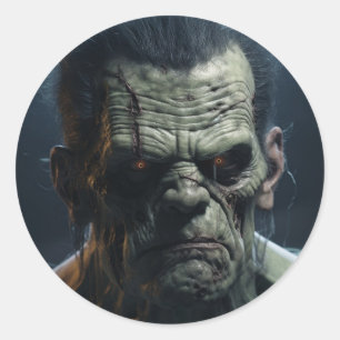 Frankenstein Runt Klistermärke