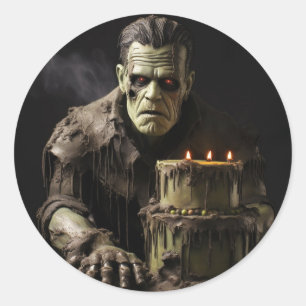 Frankenstein Runt Klistermärke