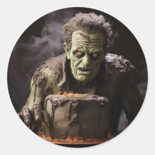 Frankenstein Runt Klistermärke