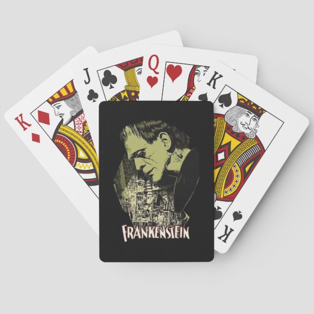 Frankenstein-spelkort Casinokort (Baksidan)