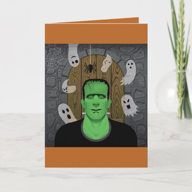 Frankenstein & Spöken Kort (Framsida)