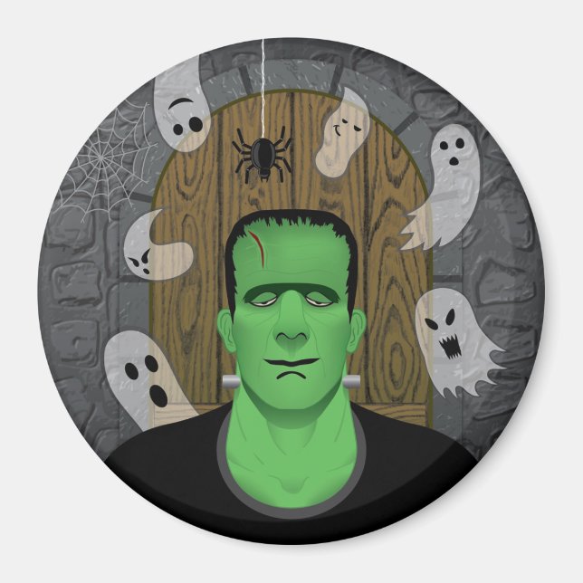 Frankenstein & Spöken Magnet (Framsidan)