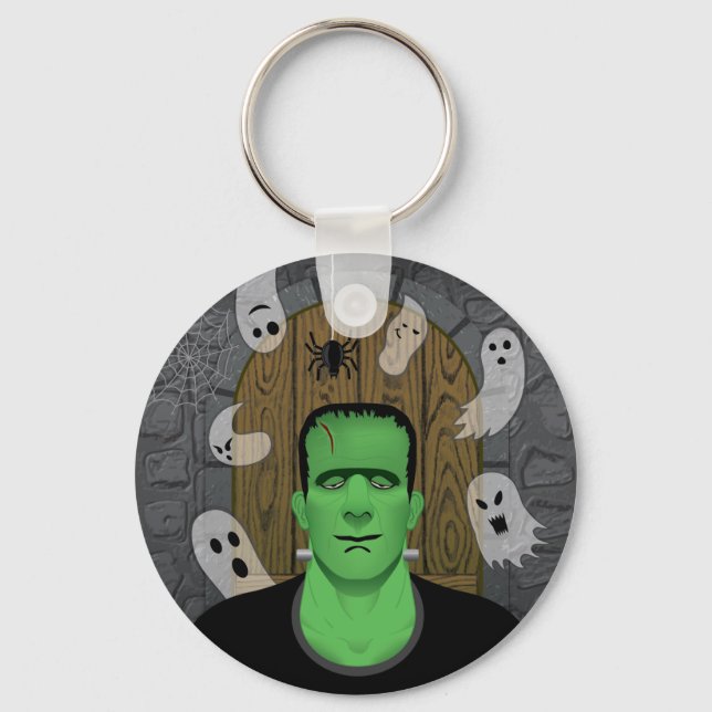Frankenstein & Spöken Nyckelring (Framsida)