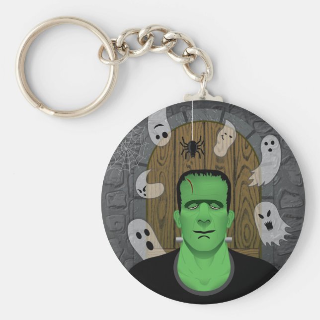 Frankenstein & Spöken Nyckelring (Framsidan)