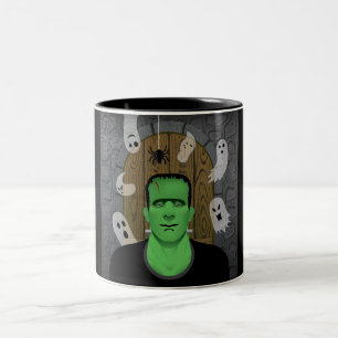 Frankenstein & Spöken Två-Tonad Mugg