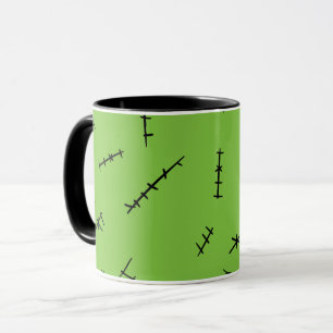 Frankenstein Stitches Mugg