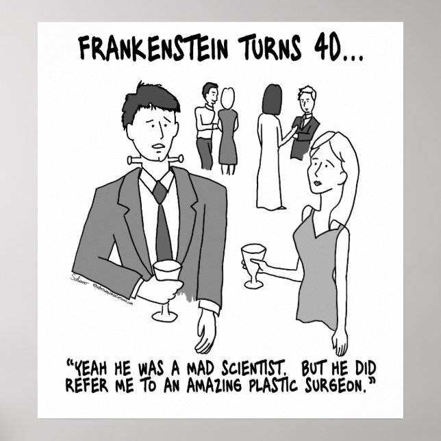 Frankenstein Turns 40 Poster (Framsidan)
