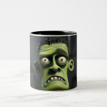 Frankenstein Two-Tone Coffee Mugg