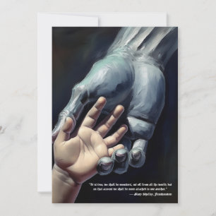 Frankenstein Vänskap Card Julkort