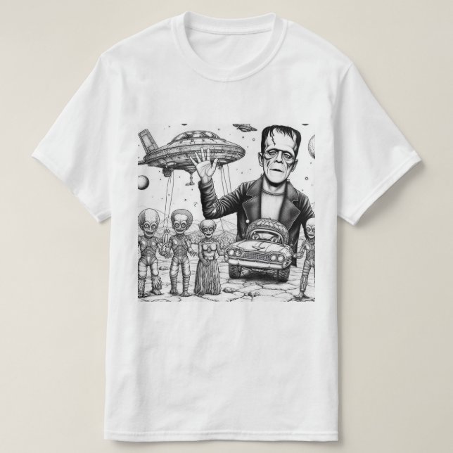 Frankenstein variant T-Shirt (Design framsida)