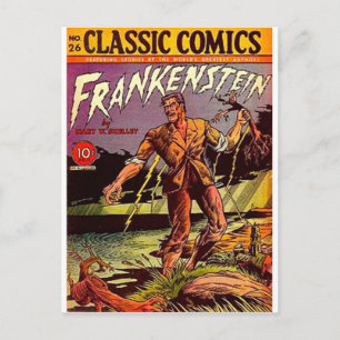 frankenstein vykort