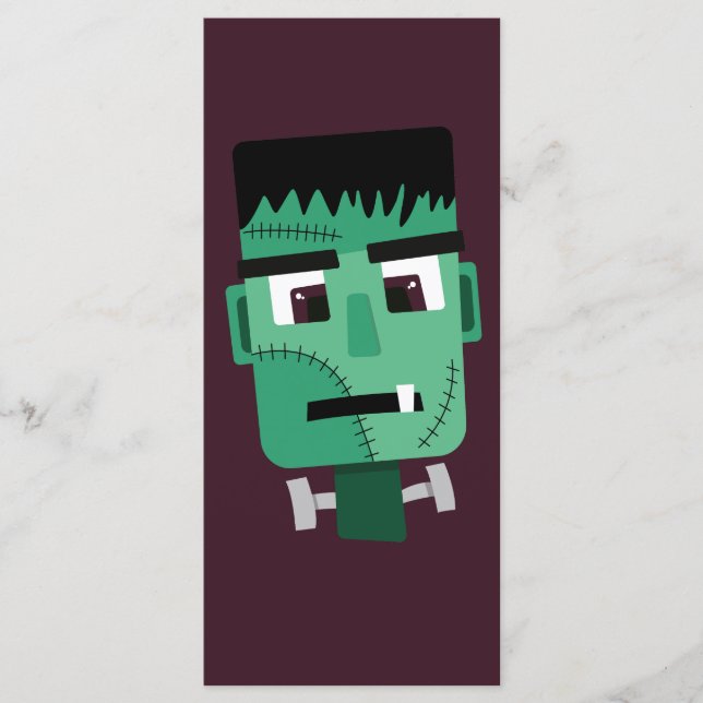 Frankensteinmonstrets huvud meny (Framsida)
