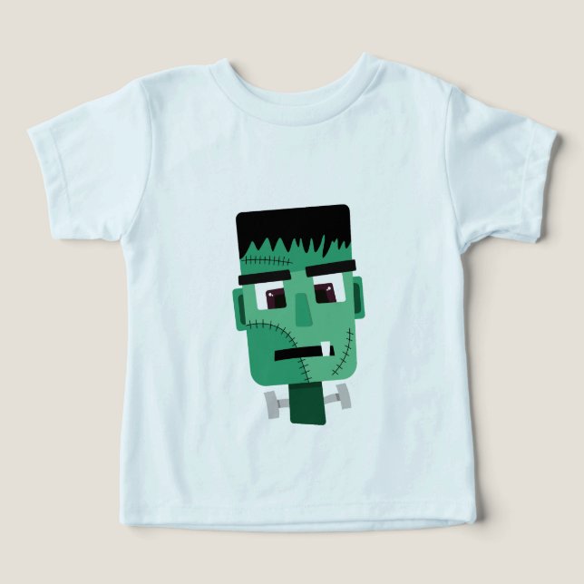 Frankensteinmonstrets huvud t shirt (Design Framsida)