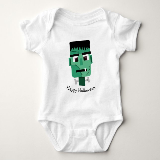 Frankensteinmonstrets huvud t shirt (Framsida)