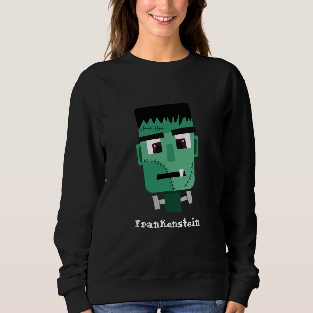 Frankensteinmonstrets huvud t shirt (Framsida)