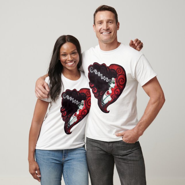 Frankensteins Babe Football Jersey T Shirt (Unisex)