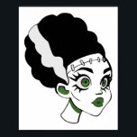 Frankensteins Bride Monster Halloween Costume 1 Poster<br><div class="desc">Frankensteins Bride Monster Halloween Costume 1</div>