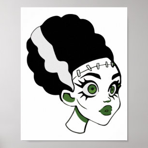 Frankensteins bruds monster Halloween-kostym 1 Poster
