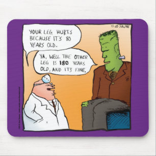 Frankensteins Doktor Tecknad Musmatta